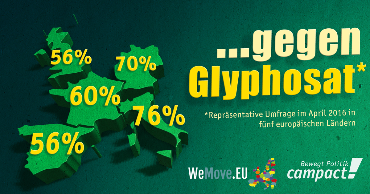 Europa gegen Glyphosat